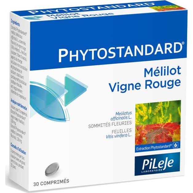 Phytostandard Roja Pileje Meliloto Y Vid 30 Comp