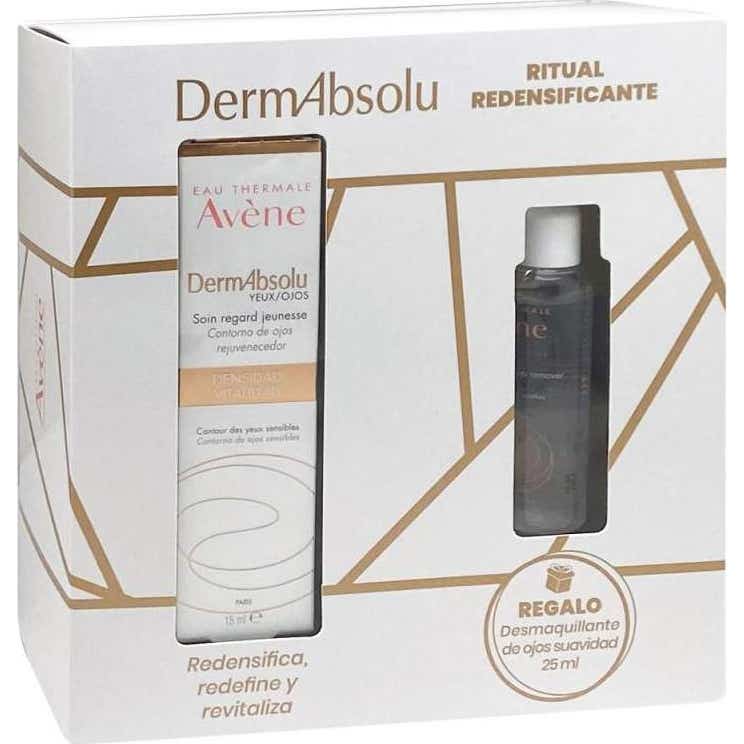 Avène Pack DermAbsolu Contorno de Ojos + Desmaquillante ojos
