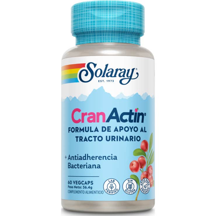 Solaray Mujer Rojo Cranactin R - 60 Caps