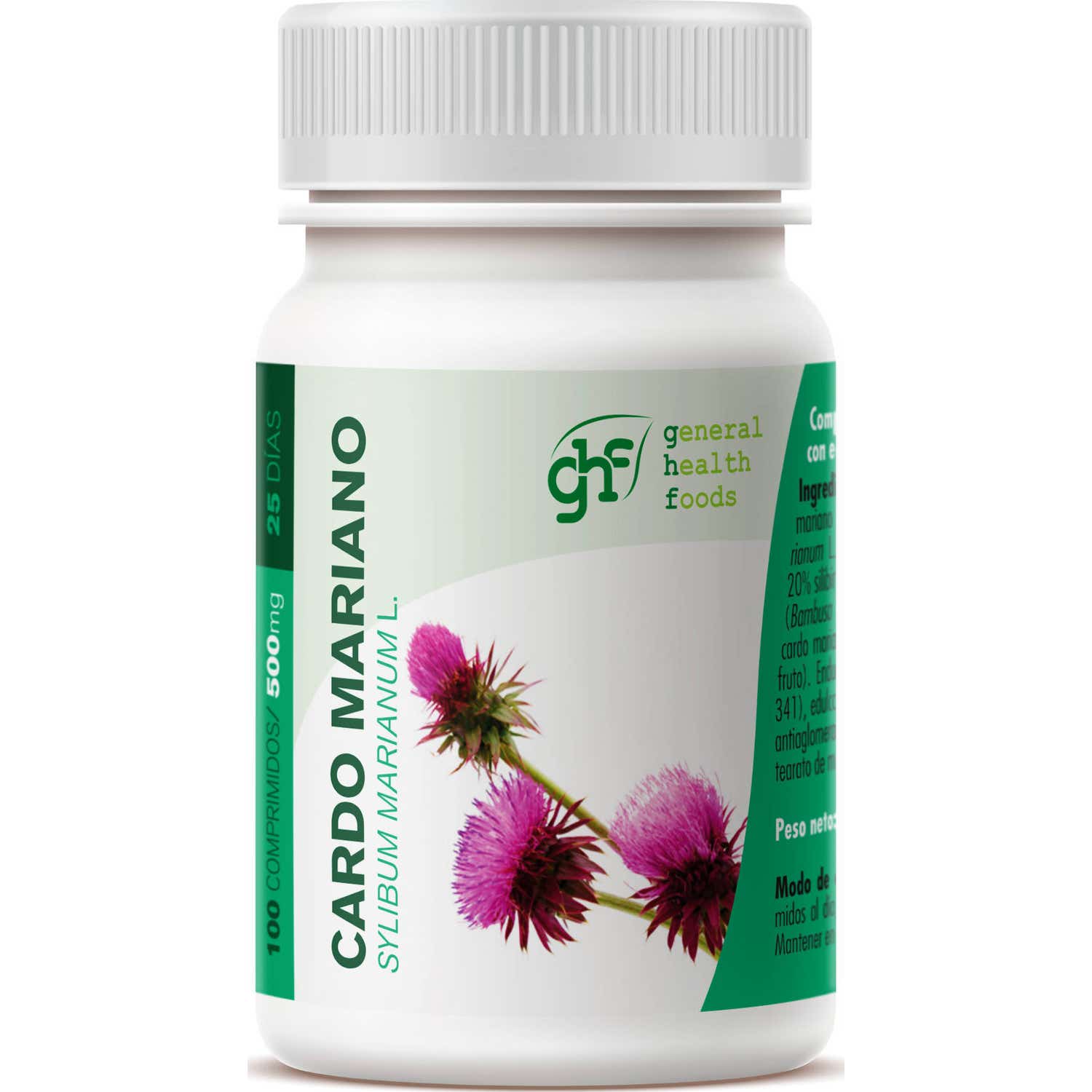GHF Cardo Mariano 500mg 100comp