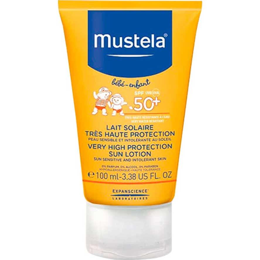 Mustela Leche Solar Muy Alta Protección SPF50+ 100ml
