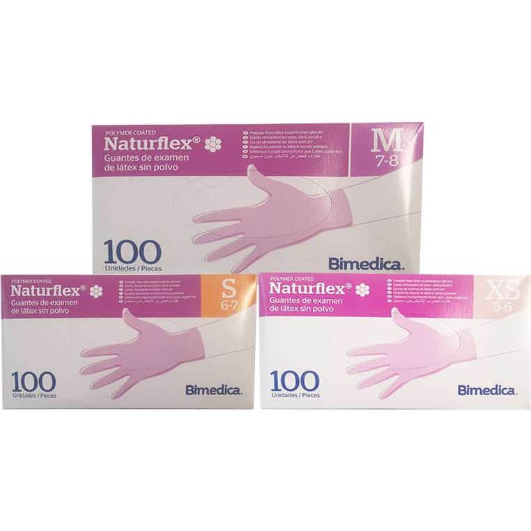 Naturflex Guante sin Polvo T M 100 uds