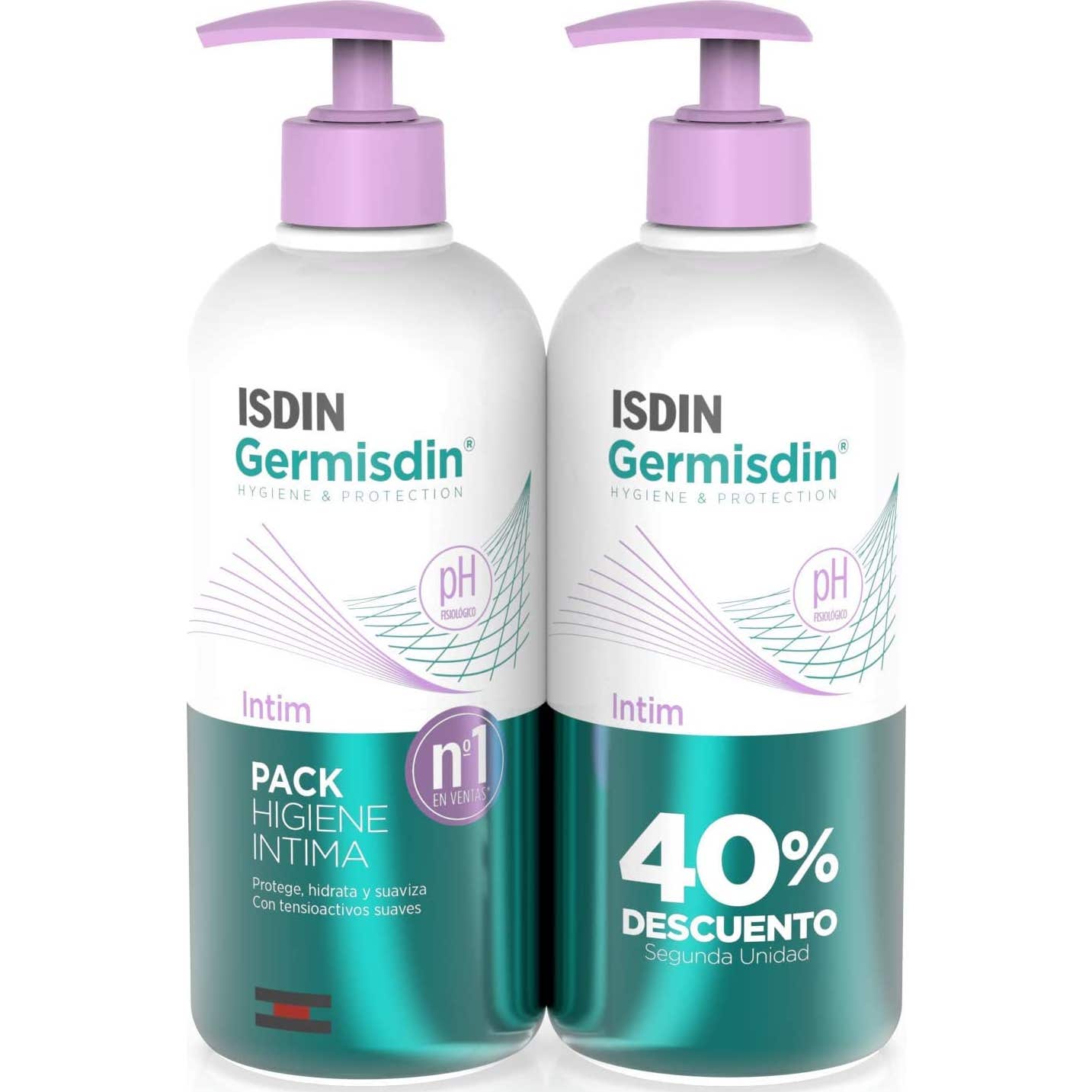 ISDIN Germisdin Intim Gel Higiene Íntima 2x500ml