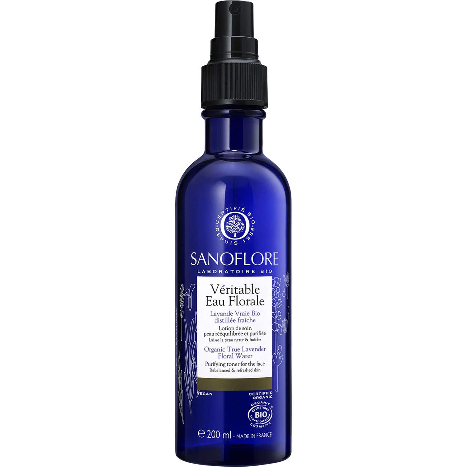 Sanoflore agua floral de lavanda 200 ml