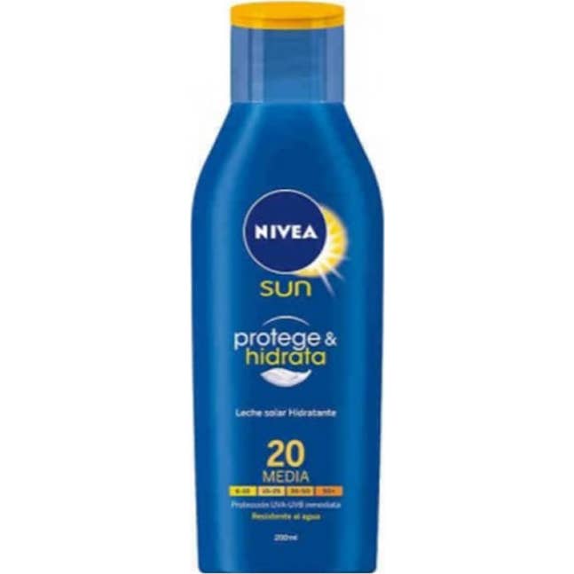Nivea Sun Protege & Hidrata Leche SPF20 200 ml – imagen 2
