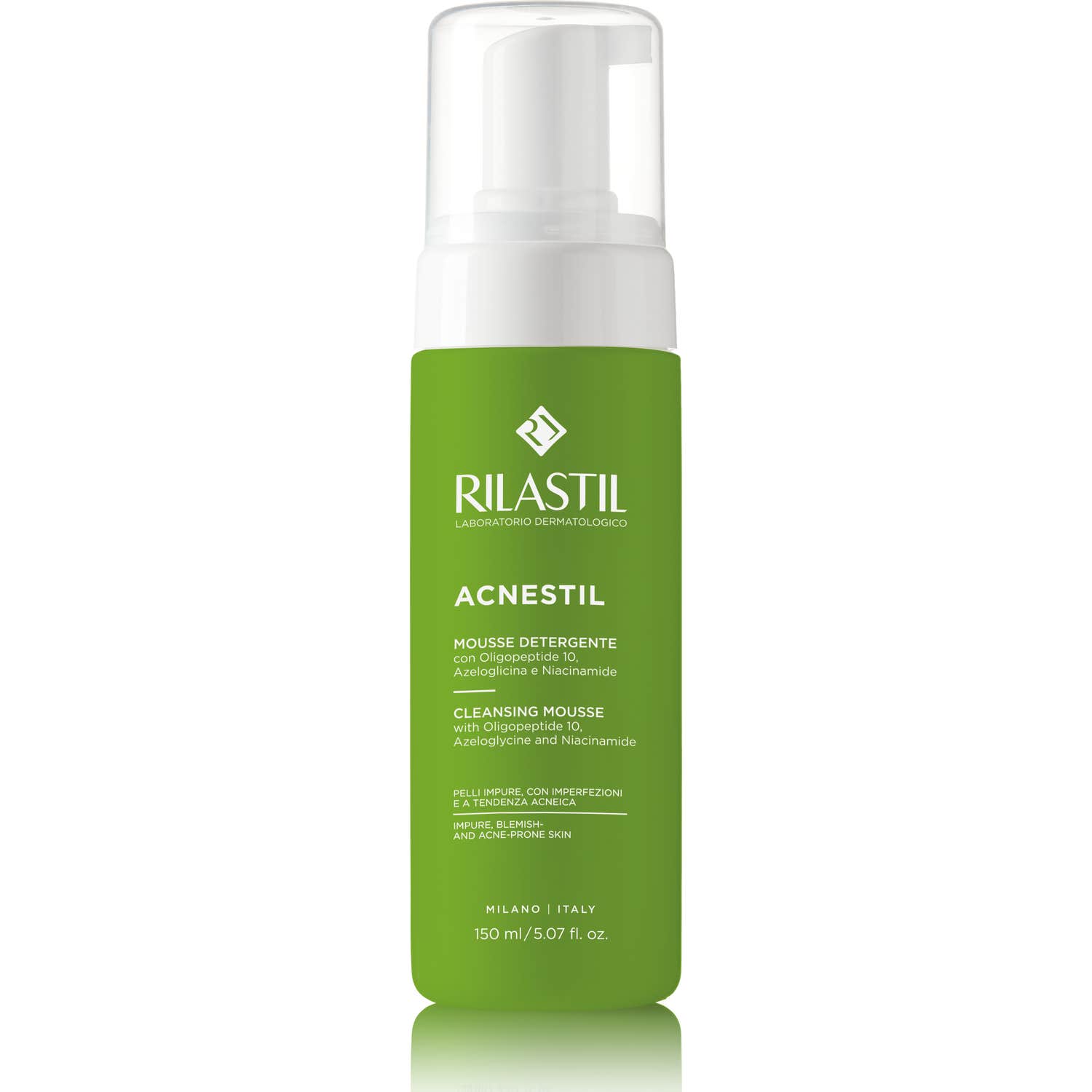 Rilastil Acnestil Mousse Limpiador Seborregulador 150ml