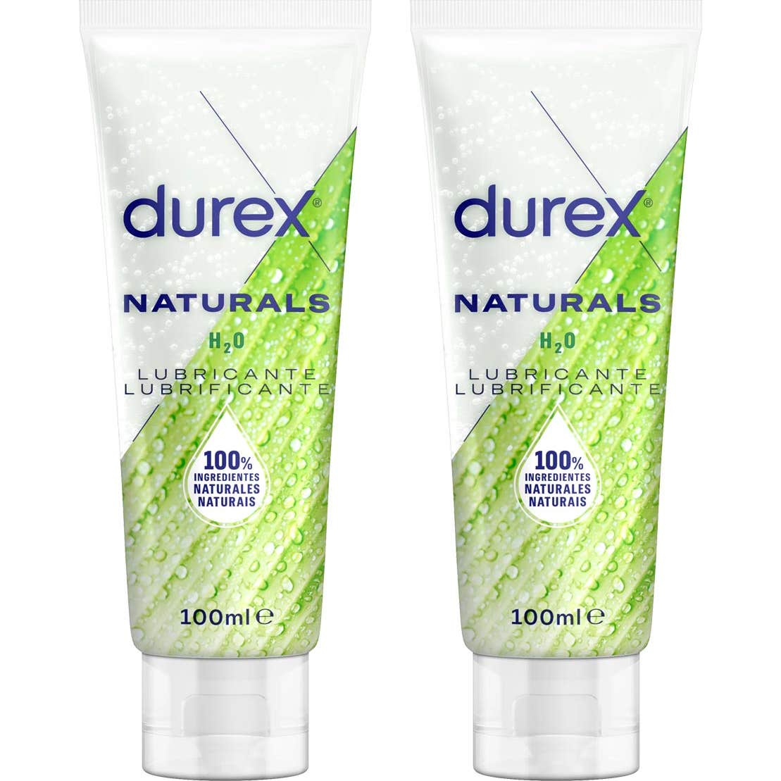 Durex Naturals H2O Lubricante 2x100ml