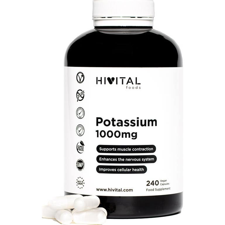 Hivital 3 X Potasio 1000 Mg 240 Cápsulas - Imagen 3
