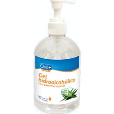Care+ gel Hidroalcohólico 500 ml