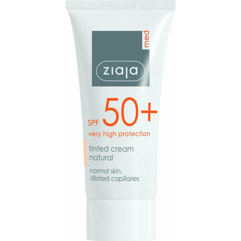 Ziaja Med Crema Facial Protetora SPF50+ Color Natural 50ml