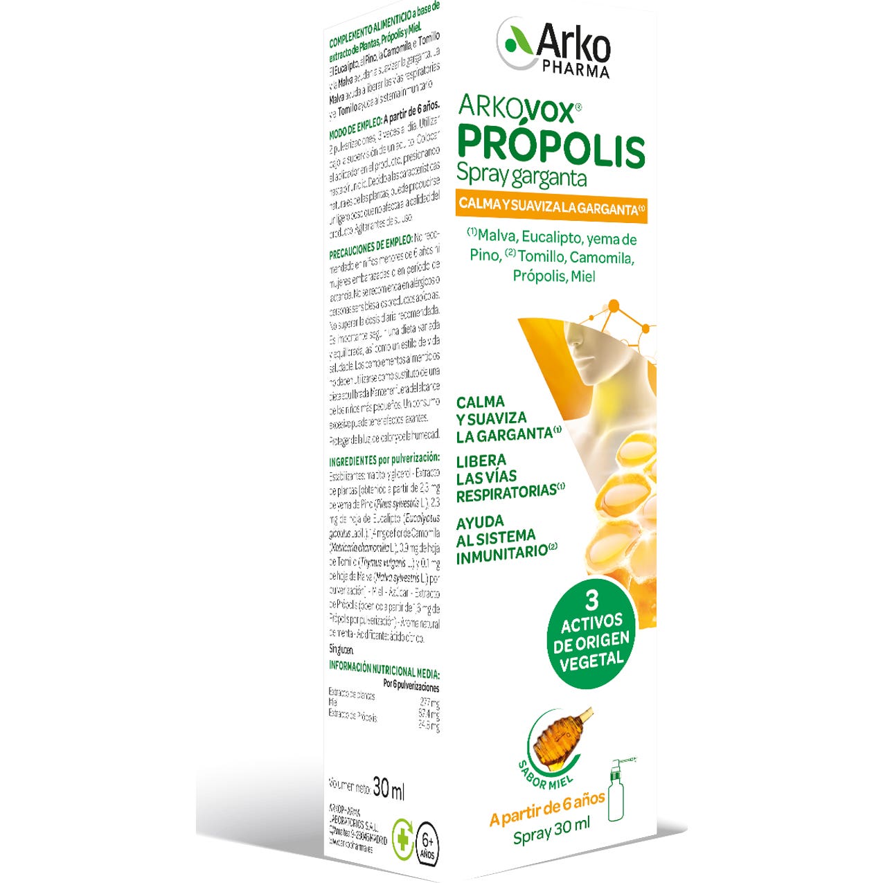 Arkopharma Arkovox Spray Própolis 30ml