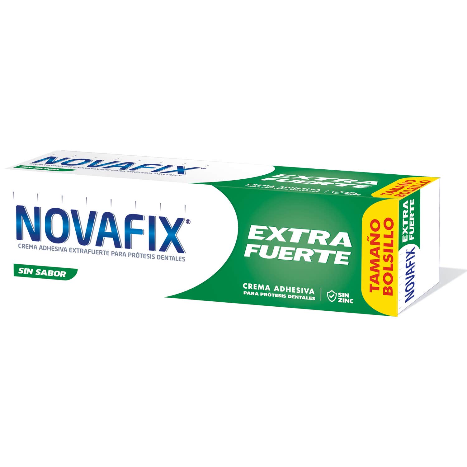 Novafix Extrafuerte Crema Adhesiva sin Sabor 20g