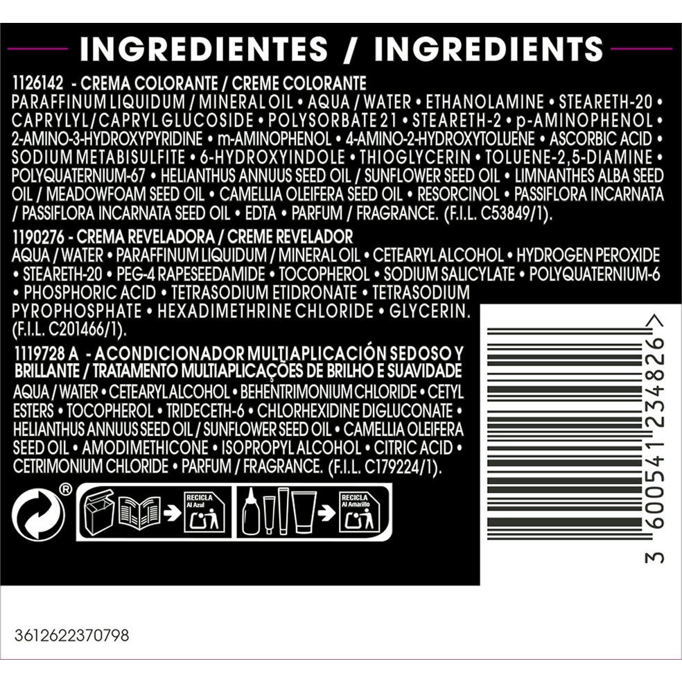 Garnier Olia Coloración Permanente N°5.5 Caoba 4 Piezas