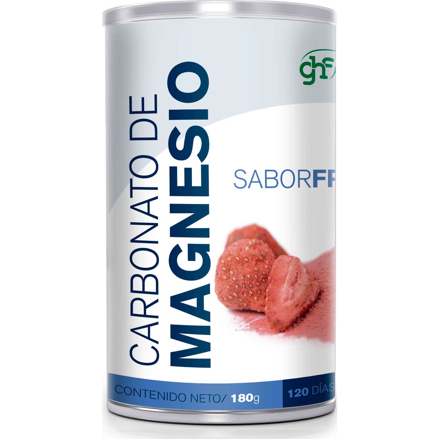 Ghf Carbonato de Magnesio Sabor Fresa 180g