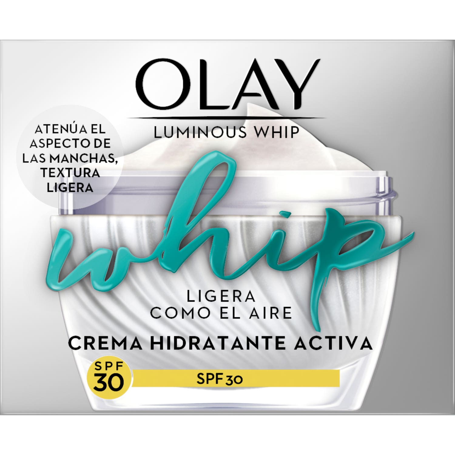 Olay Luminous Whip Crema Hidratante Activa Spf30 50ml