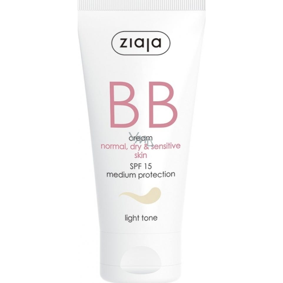 Ziaja Bb Cream Pieles Normales, Secas Y Sensibles Spf15 Tono Claro 50ml
