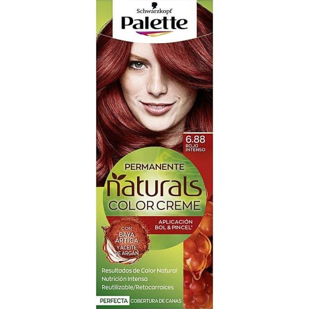 Schwarzkopf Kit Palette Natural Tinte 6.88 Rojo Intenso