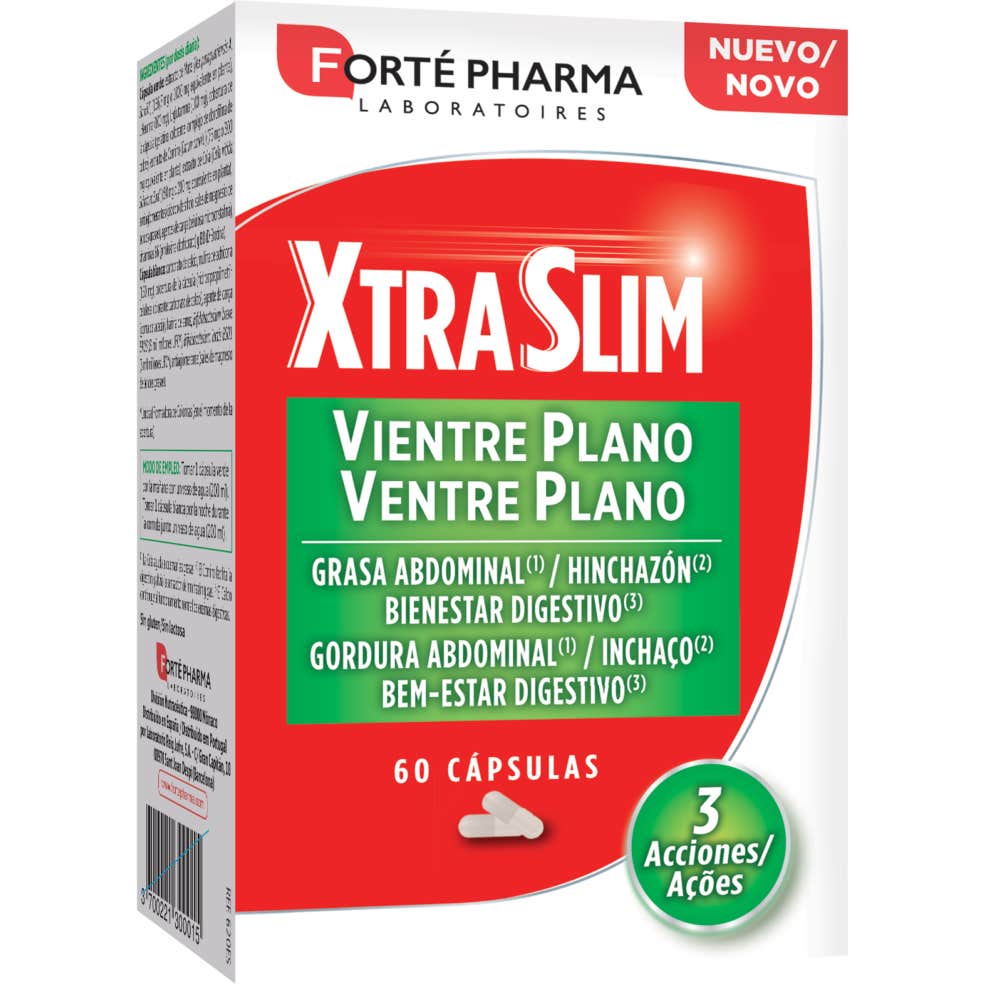 Forté Pharma Xtraslim Vientre Plano 60 Cápsulas - Imagen 3