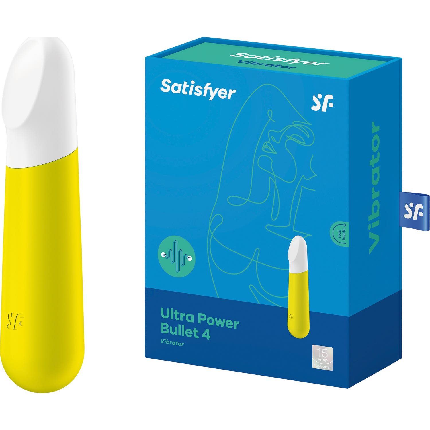 Satisfyer Ultra Power Bullet 4 Vibrador Amarillo 1ud