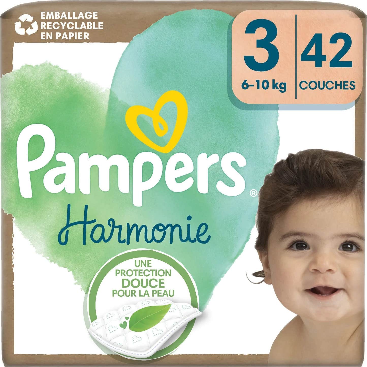 Harmony Pampers Pañales T3 6-10kg 42uds