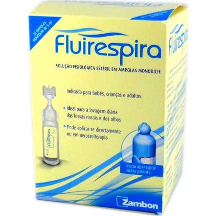 Fluirespira Solución Fisiológica 30 dosis individuales