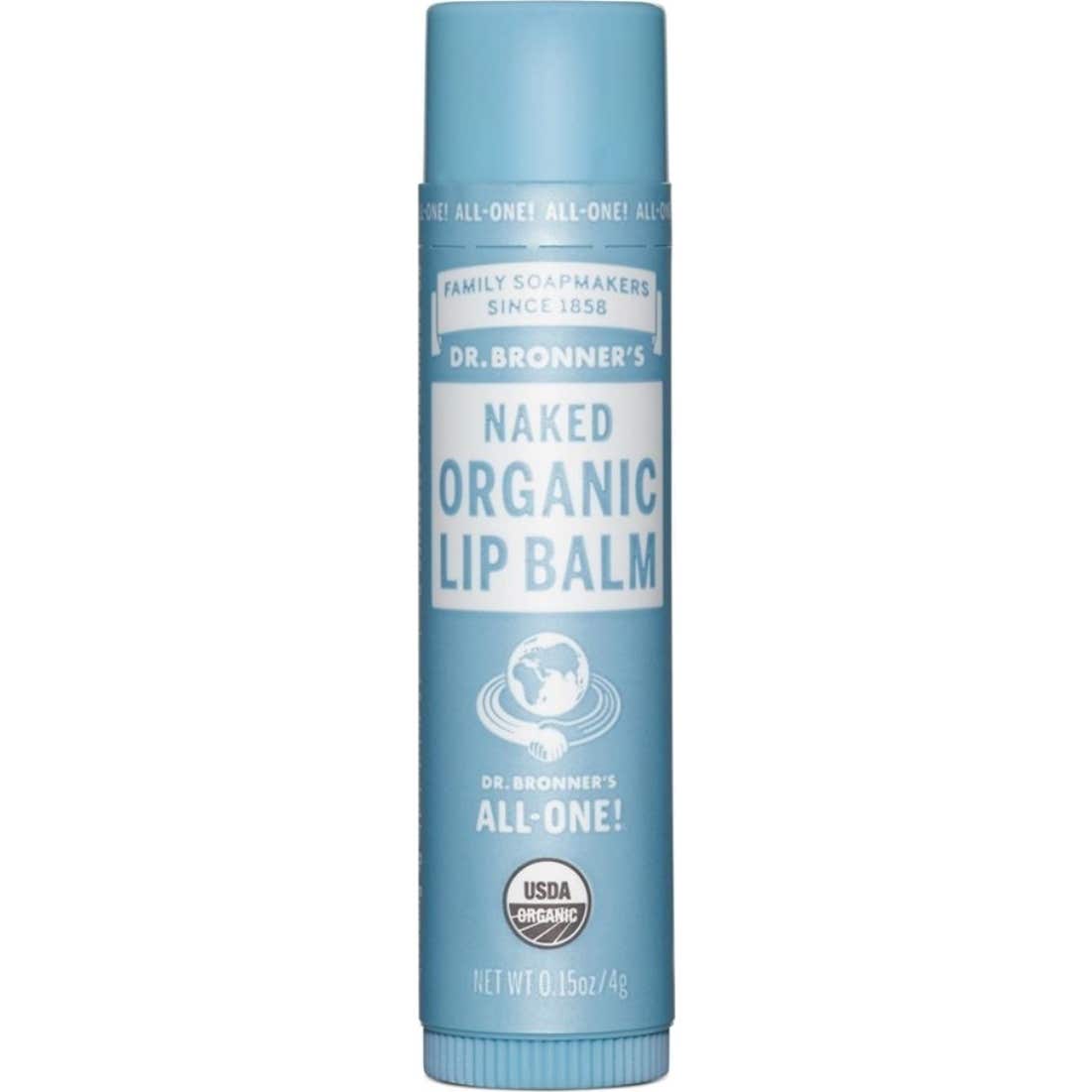 Dr Bronners Peppermint Lip Balm 4g