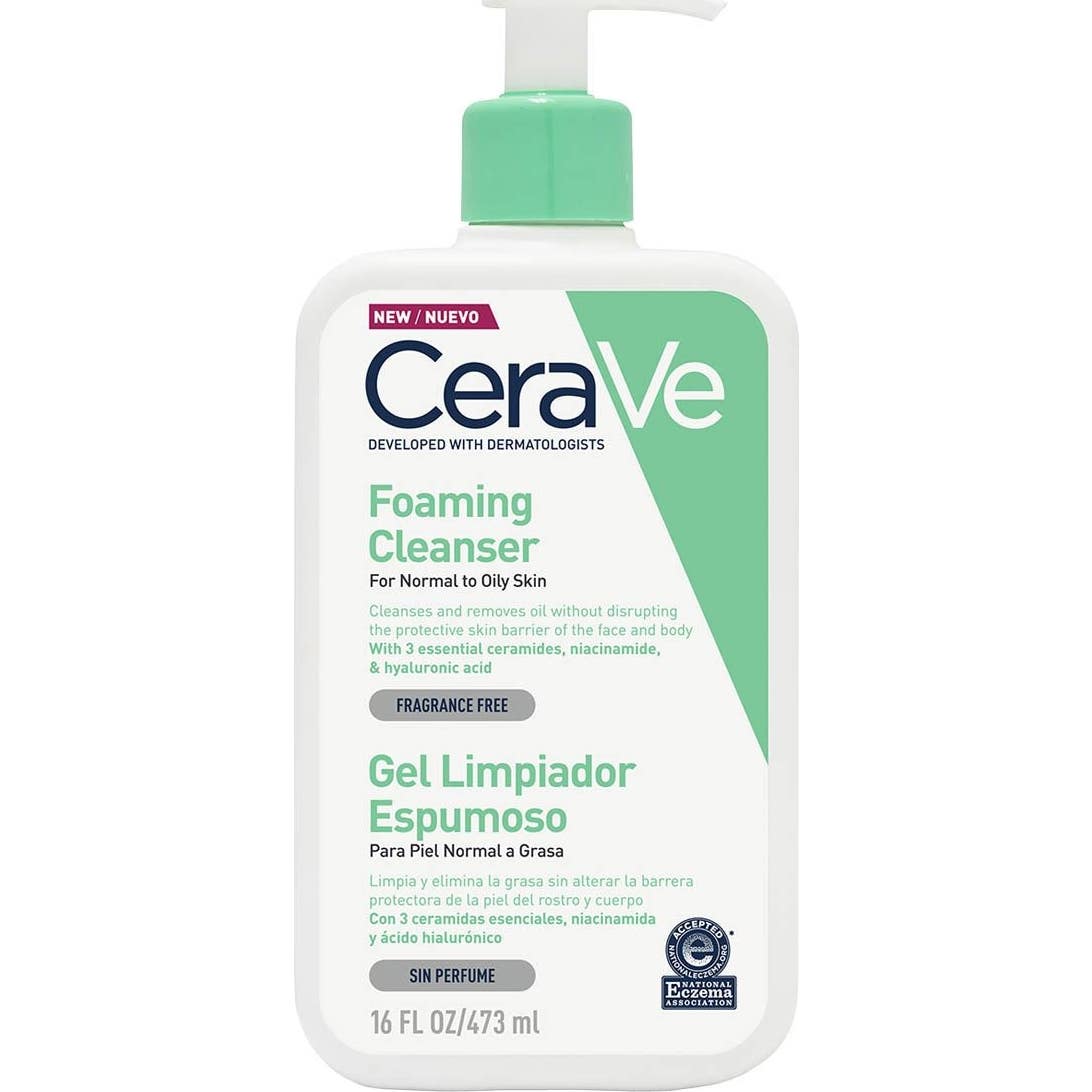 CeraVe Gel Limpiador Espumoso 473ml