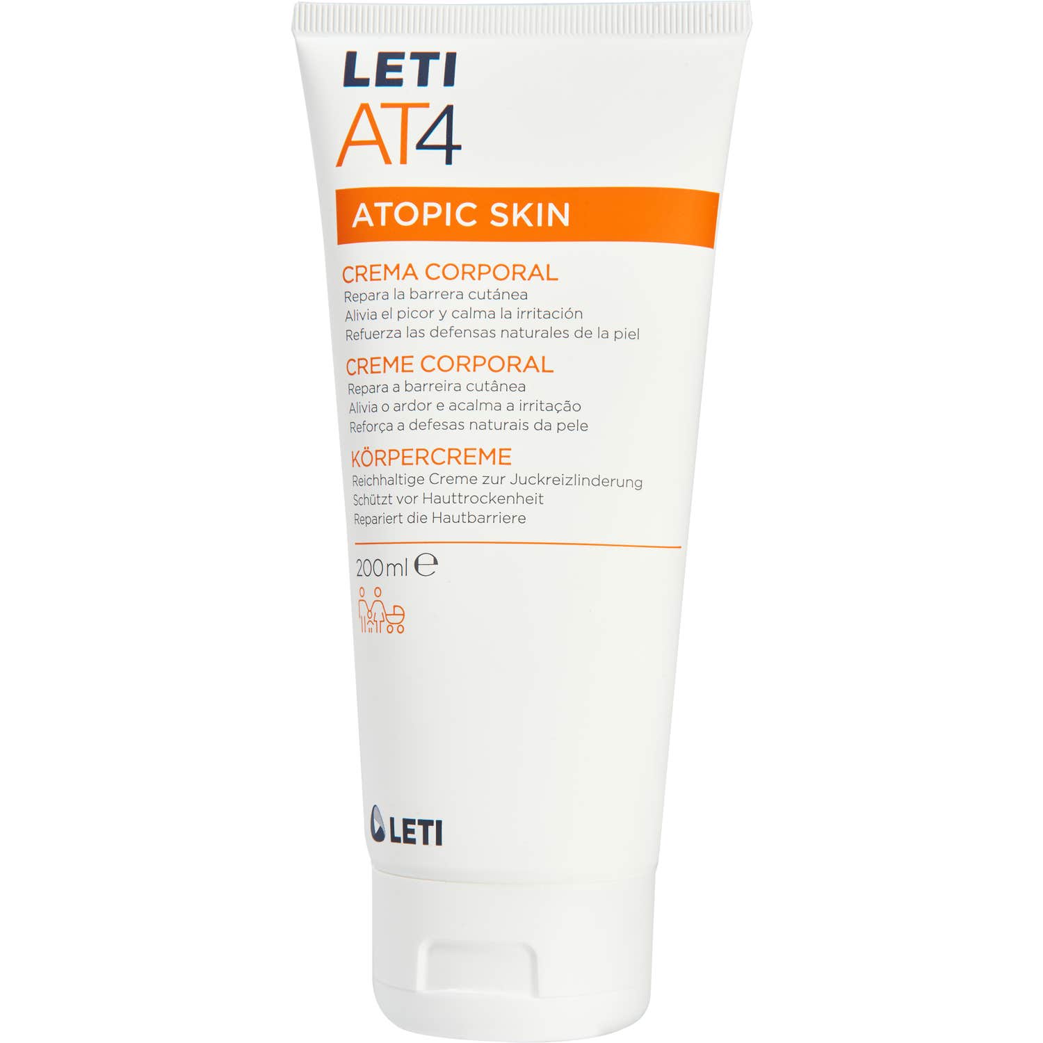 LetiAT4 Crema Emoliente 200ml