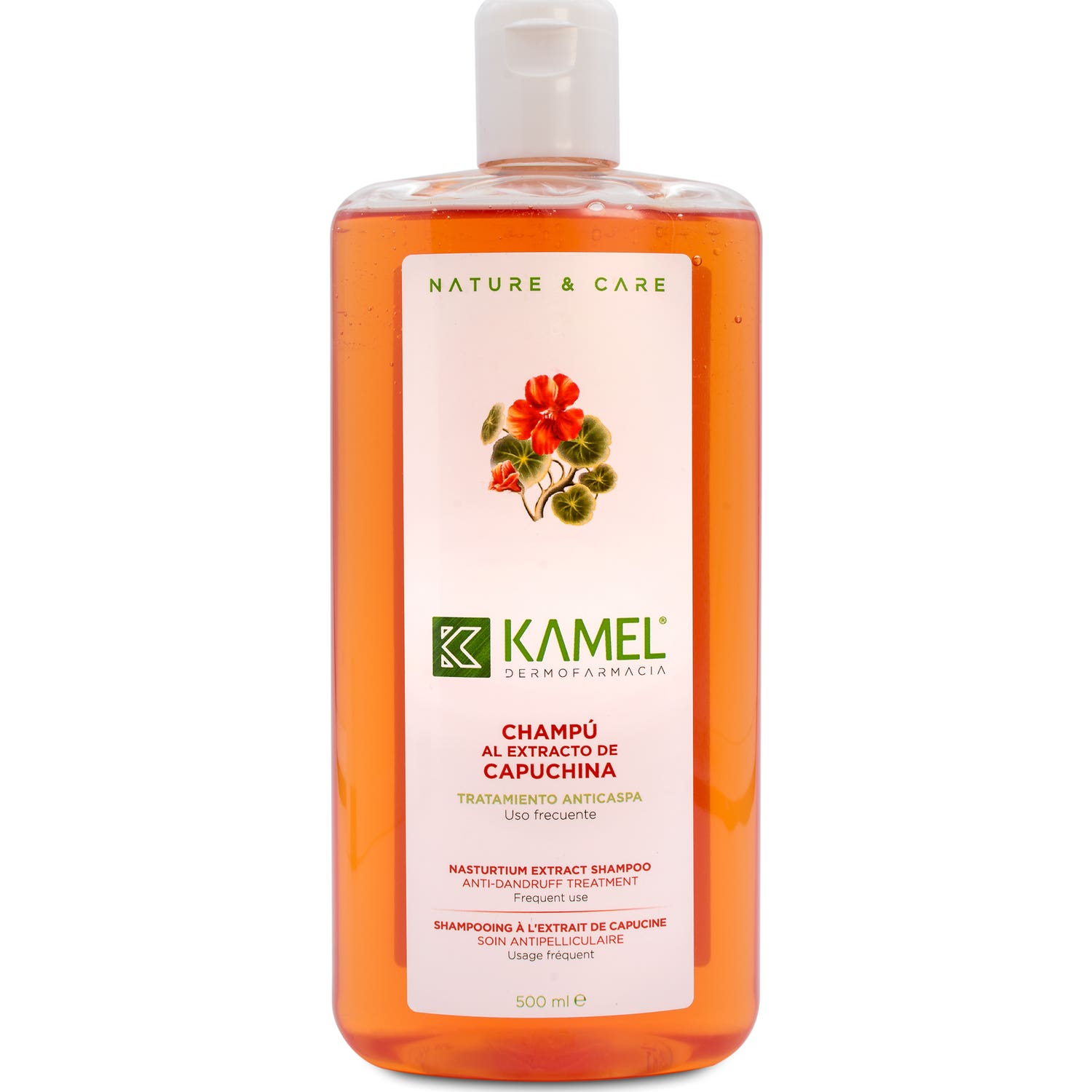 Kamel champú al extracto de capuchina 500ml