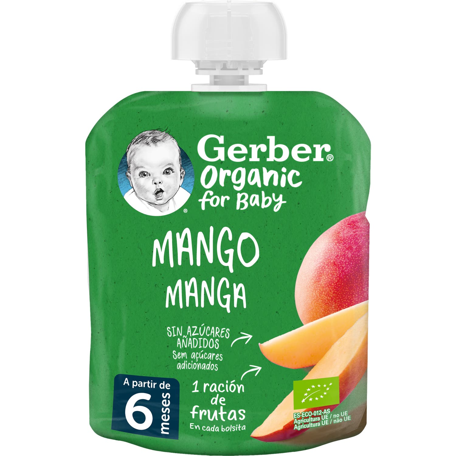 Gerber Organic Puré Mango 90g | Natural Doctor