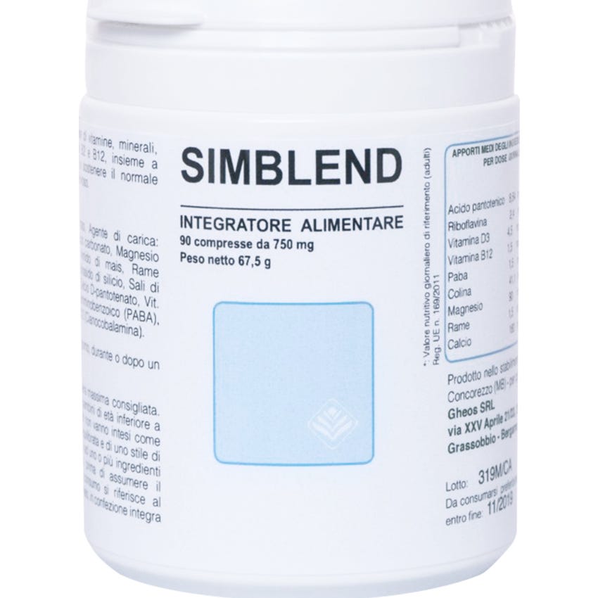 Simblend 90Cpr de Gheos | Natural Doctor