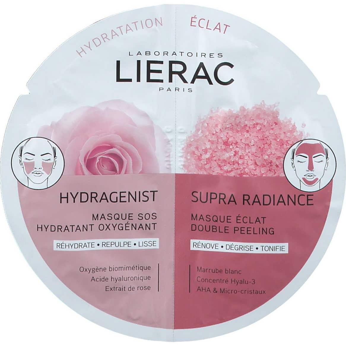 Dúo Lierac Masq Hidrogenista + Supra Radiante