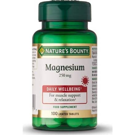 Nature's Bounty Magnesio 100 Comprimidos De 250Mg - Imagen 4