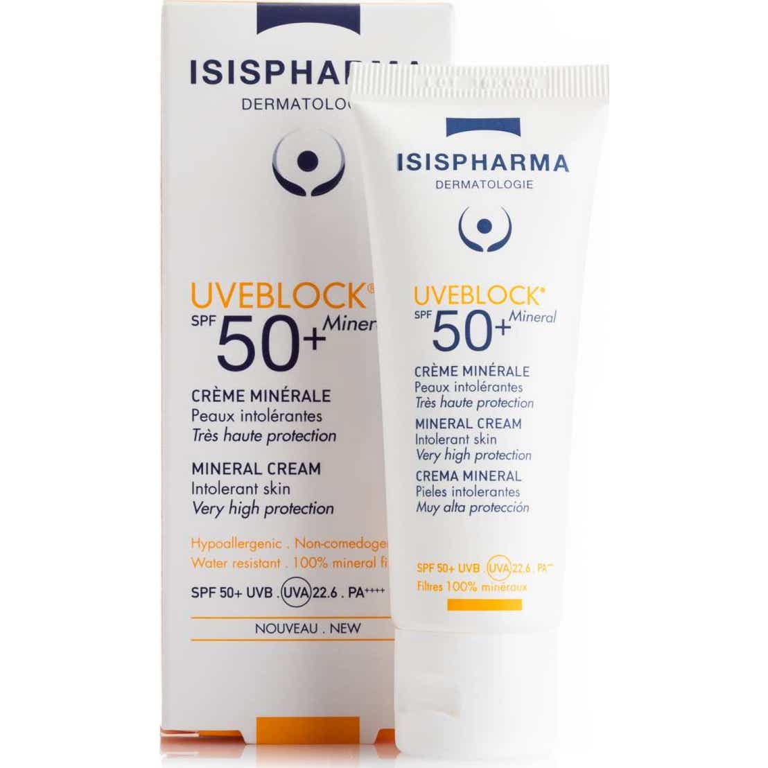 Isispharma Uveblock Spf 50+ Crema Mineral 40ml
