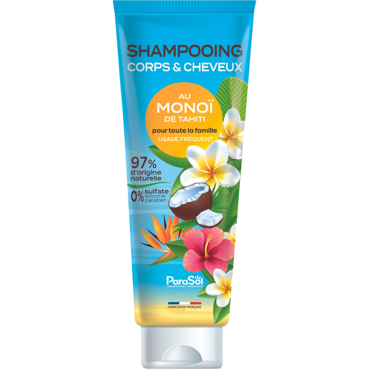 ParaSol Monoi Champú para el cabello y el cuerpo 220ml