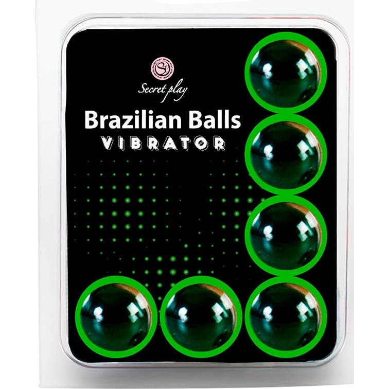 Secretplay Set Brazilian Balls Vibrator 6uds