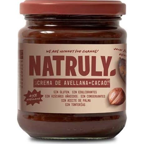 Natruly Crema de Cacao y Avellanas 43% 300g