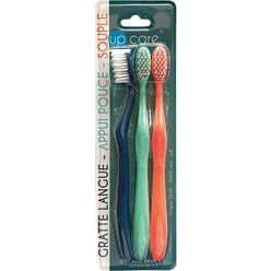 Up Care Paris Cepillo de Dientes Suave para Niños 3 uds
