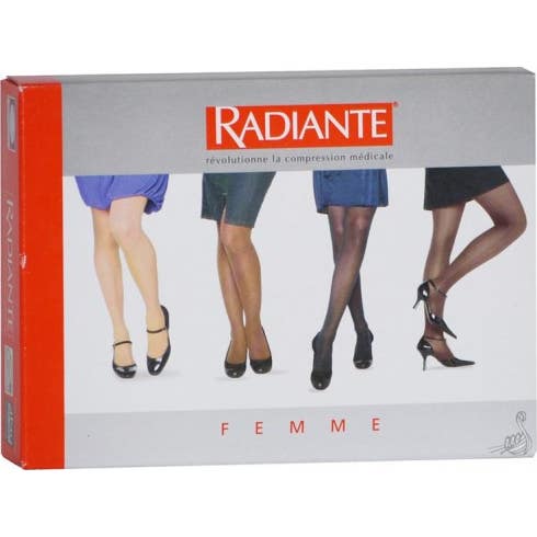 Radiante Pantimedia 2 Voile Soie Negro M4 1 ud