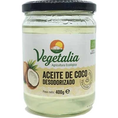Vegetalia Aceite de Coco Desodorizado Bio 400 g