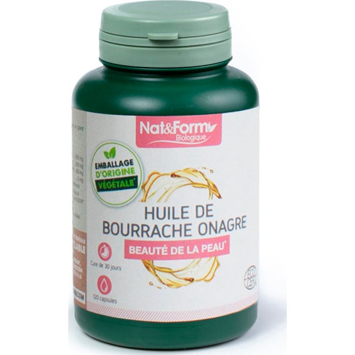 Nat&Form Eco Borraja Onagra Bio 90 caps