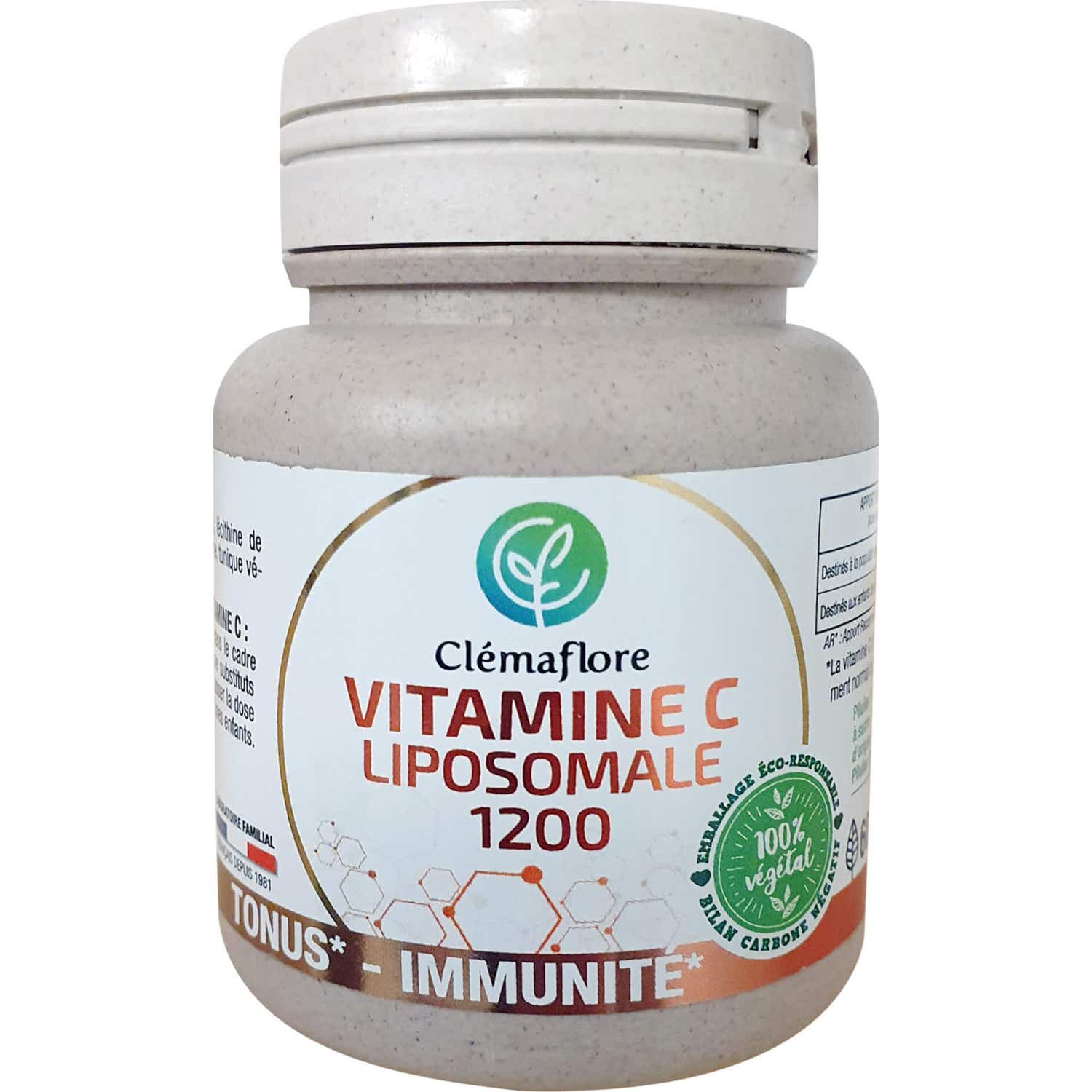 Clémaflore Vitamine C Liposomale 1200 60caps