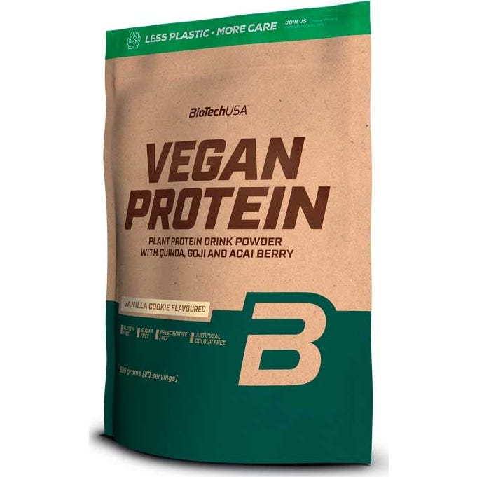 Biotech Usa Vegan Protein Vainilla Cookies 500 G