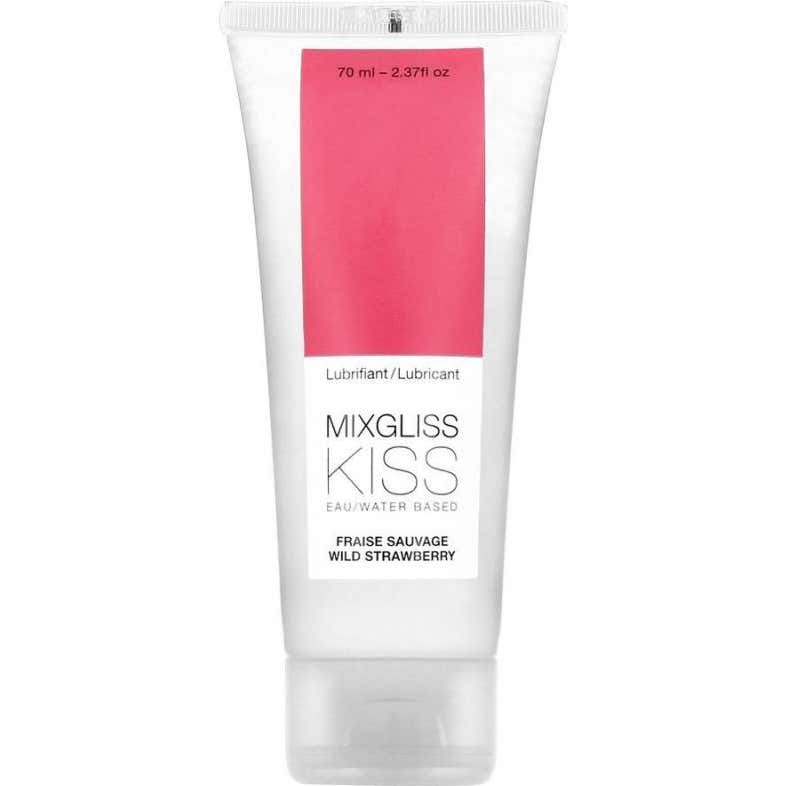 Mixgliss Lubricante Base Agua Sabor a Fresa 70 ml