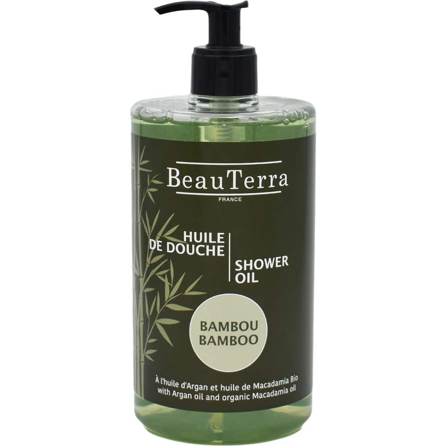 BeauTerra Aceite de ducha de bambú 750ml