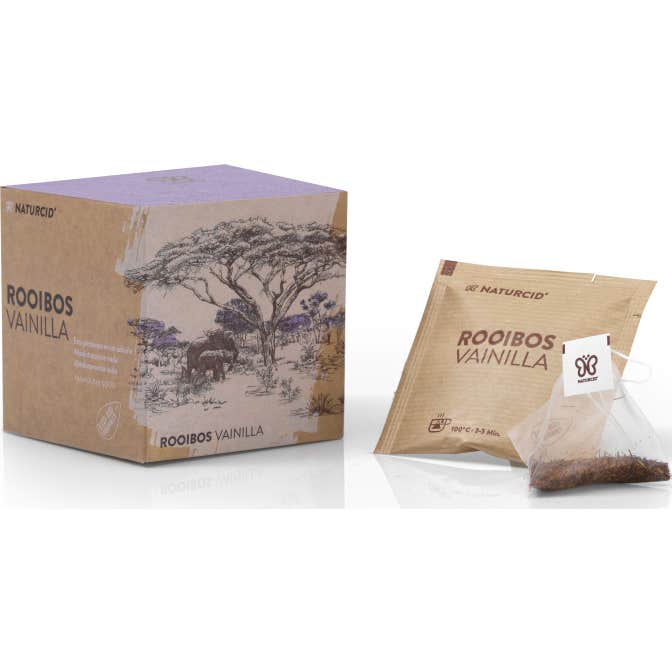 Naturcid Té Rooibos Vainilla Eco 10 Sobres