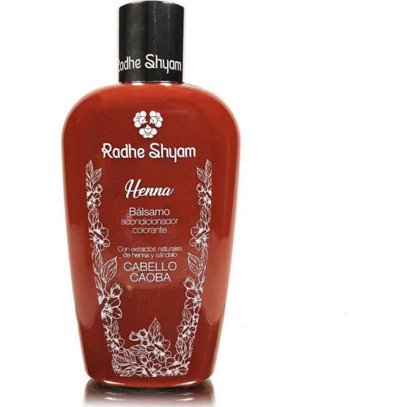 Radhe Shyam Bálsamo Henna Color Caoba 400 ml