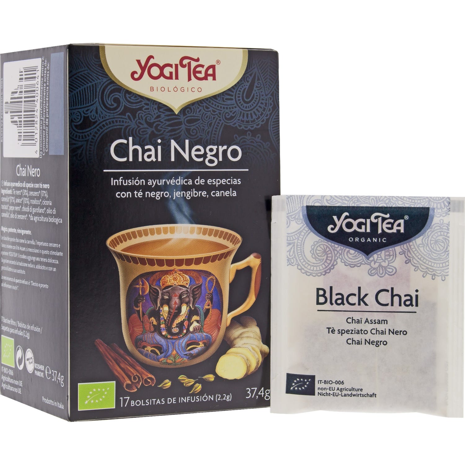 Yogi Tea chai negro 17 bolsas