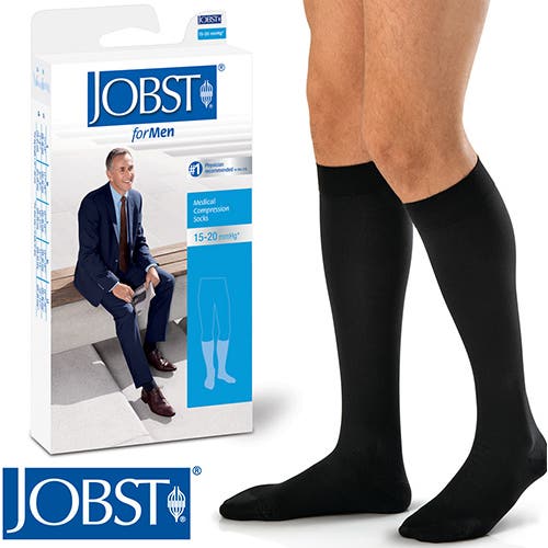 Jobst For Men Azul T 5 1 par