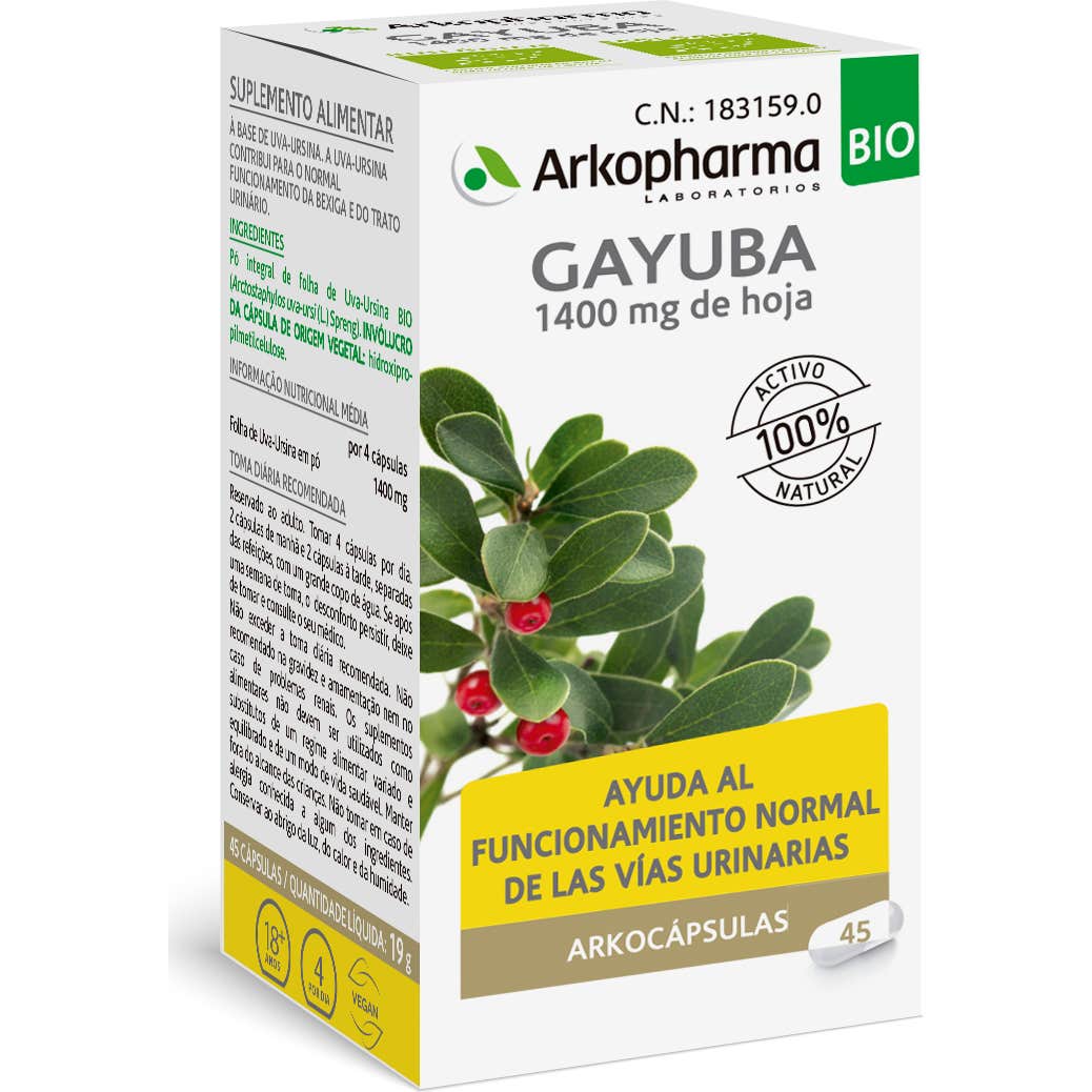 Arkopharma Arkocápsulas Gayuba 45caps